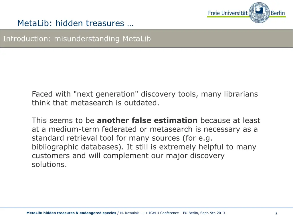 metalib hidden treasures 3