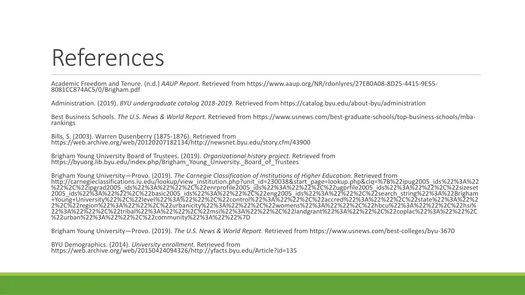 references