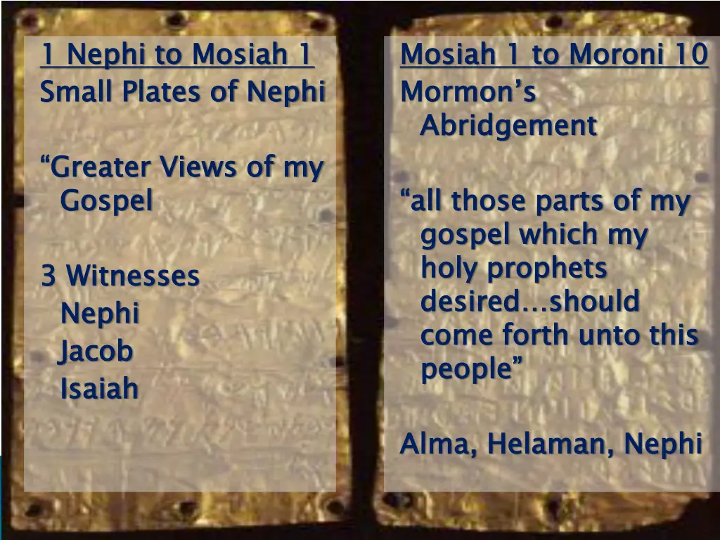 1 nephi to small plates of nephi