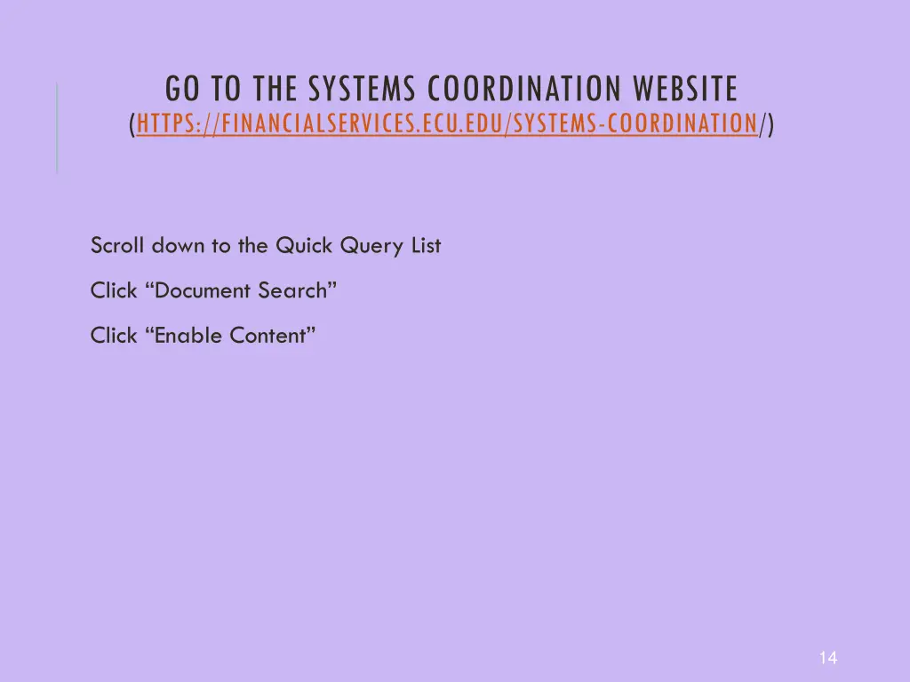 go to the systems coordination website https 1