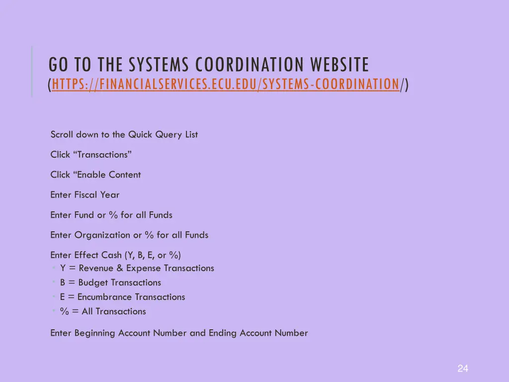 go to the systems coordination website https 3