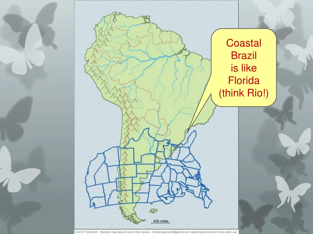 coastal brazil is like florida think rio
