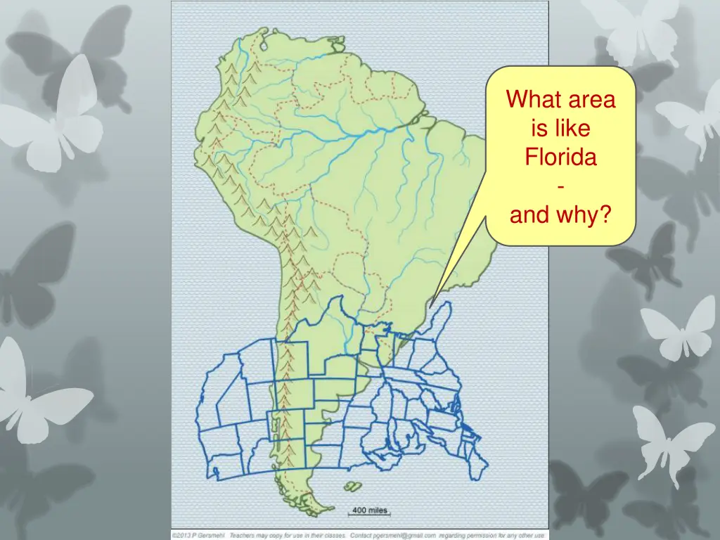 what area is like florida and why