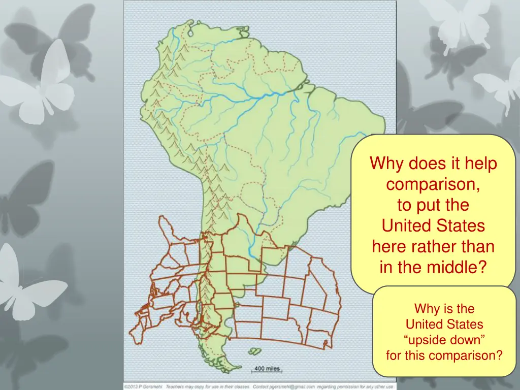 why does it help comparison to put the united