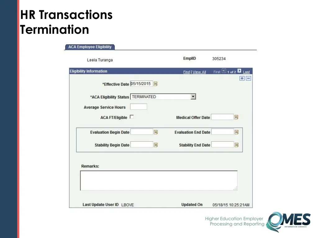 hr transactions termination 2