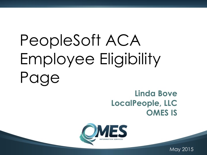 peoplesoft aca employee eligibility page