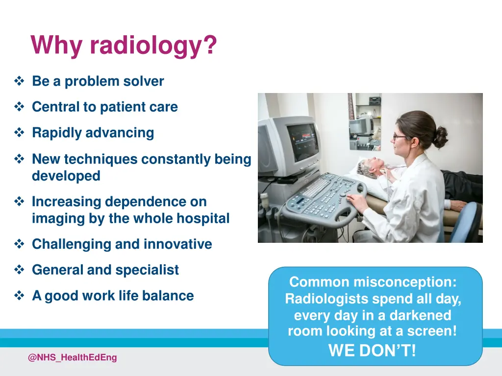 why radiology