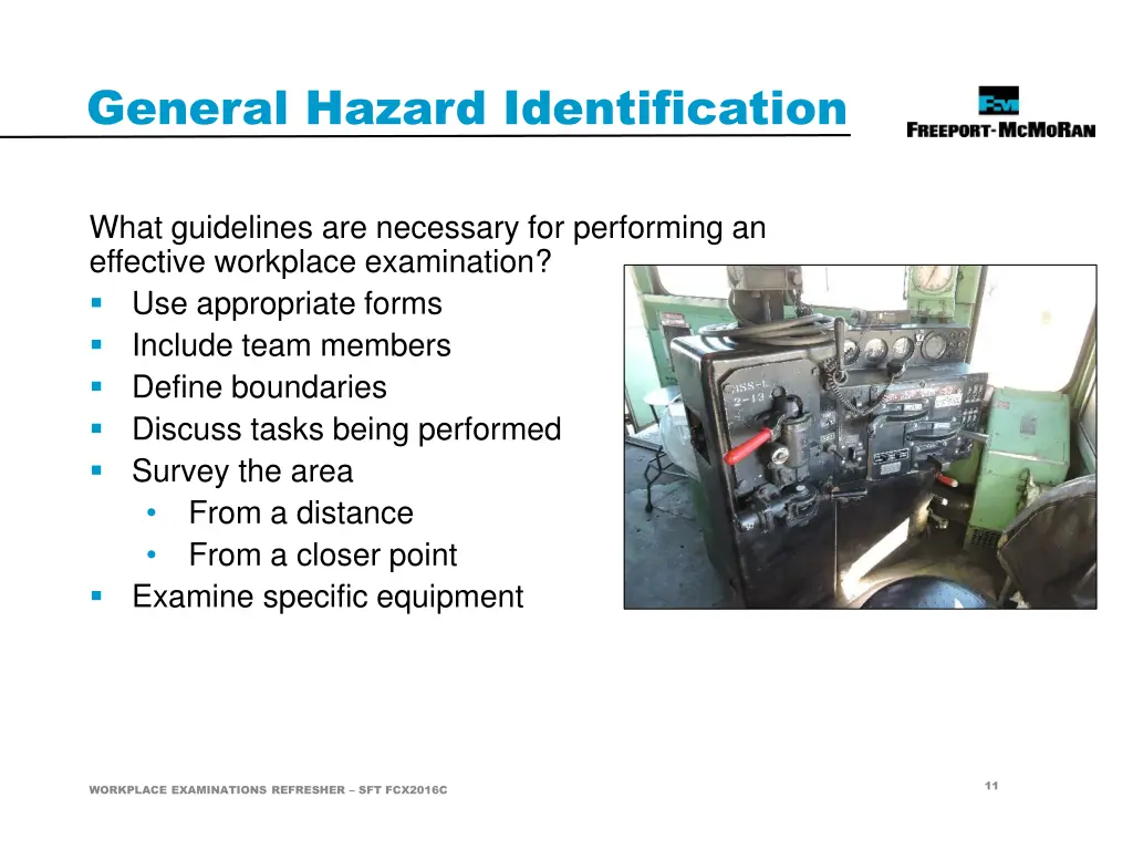 general hazard identification