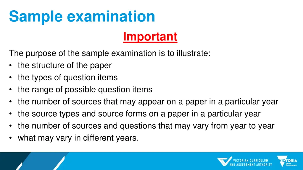 sample examination 1