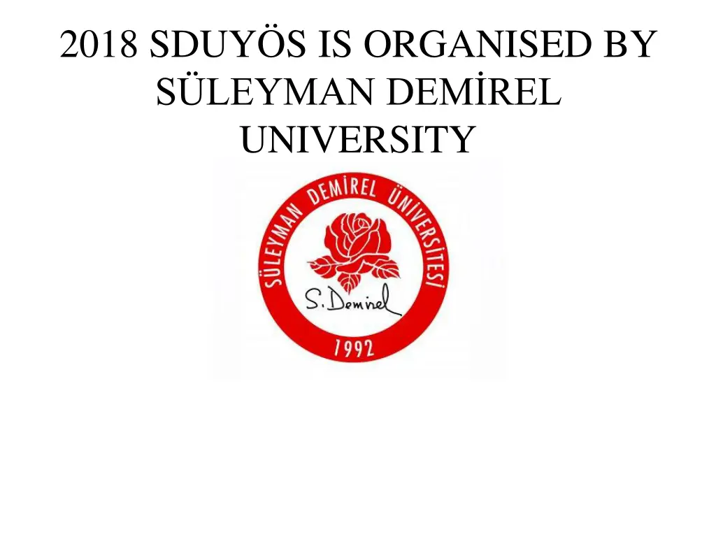2018 sduy s is organised by s leyman