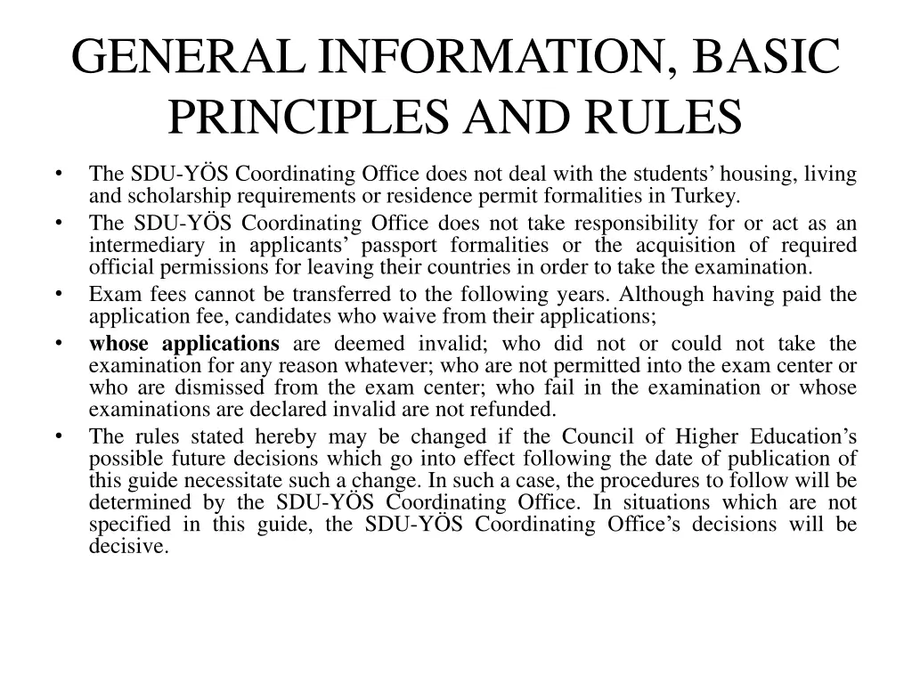general information basic principles and rules 1