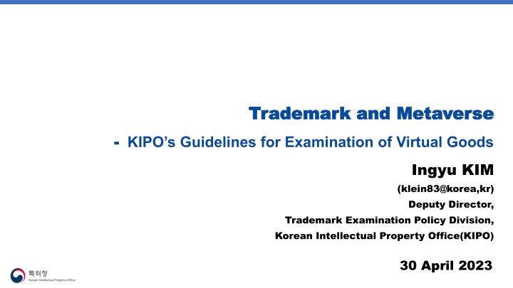 trademark and metaverse trademark and metaverse