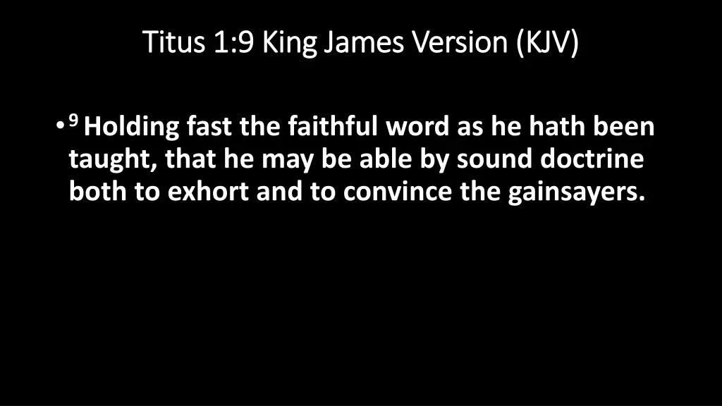 titus 1 9 king james version kjv titus 1 9 king