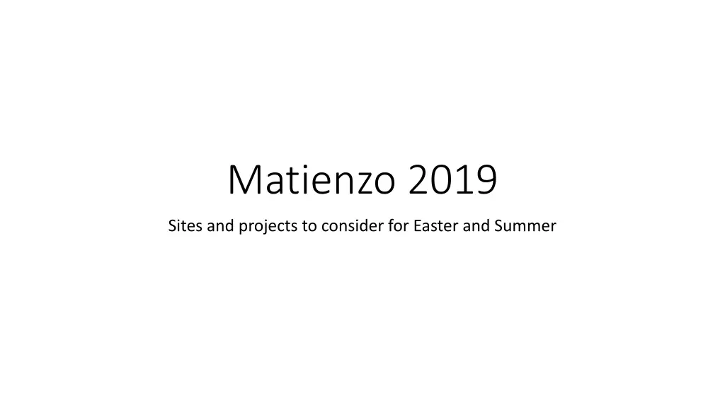 matienzo 2019