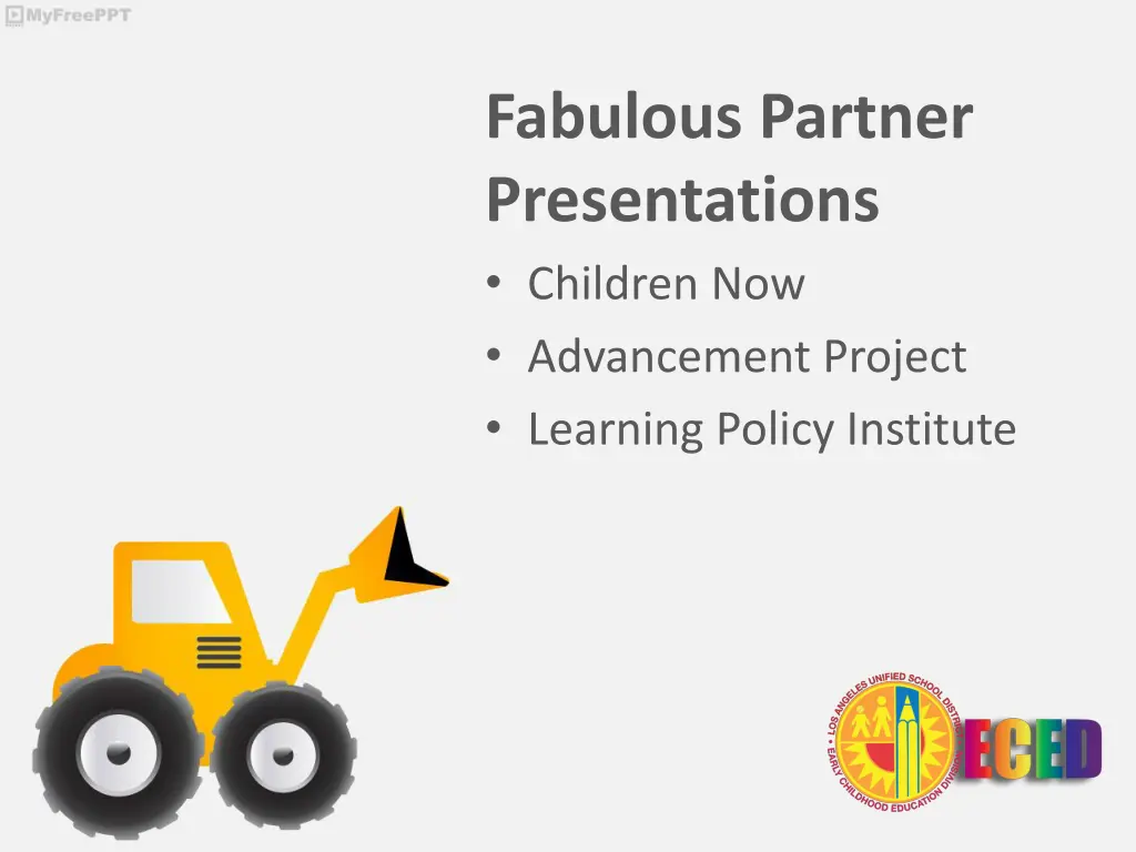fabulous partner presentations children