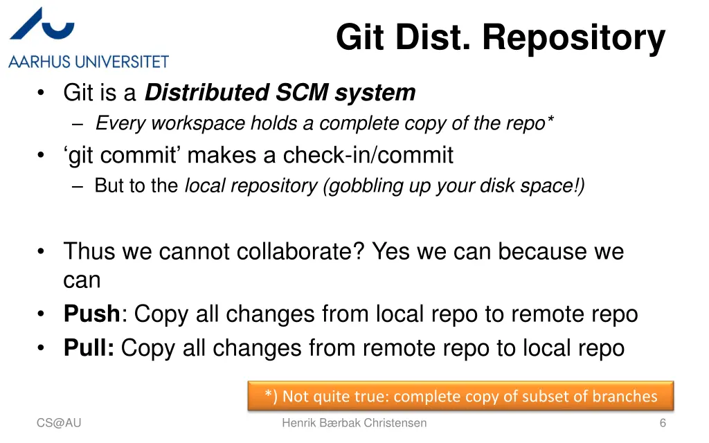 git dist repository