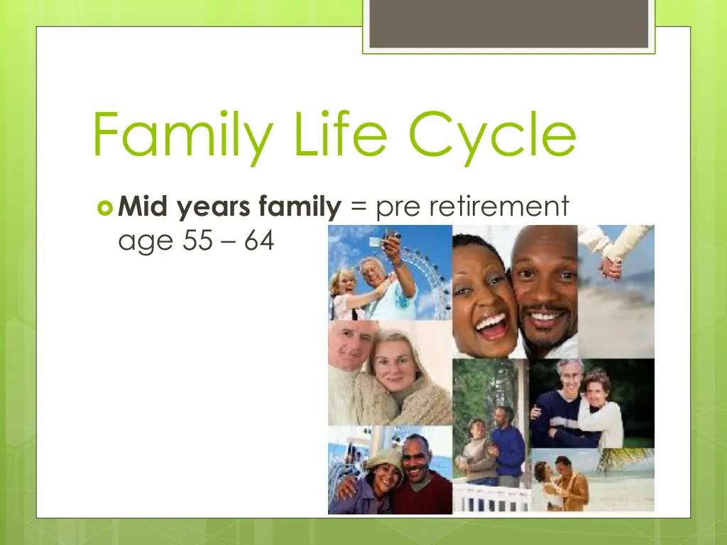 family life cycle 5