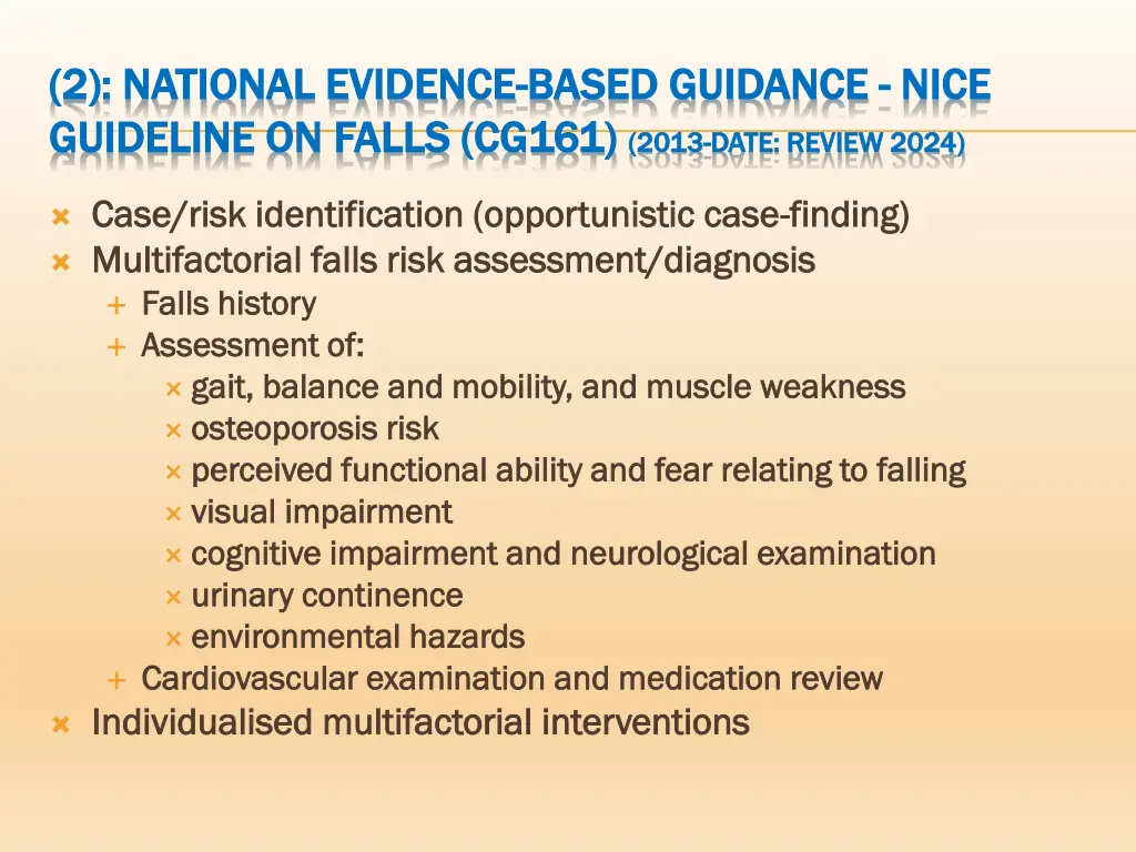 2 national evidence 2 national evidence based