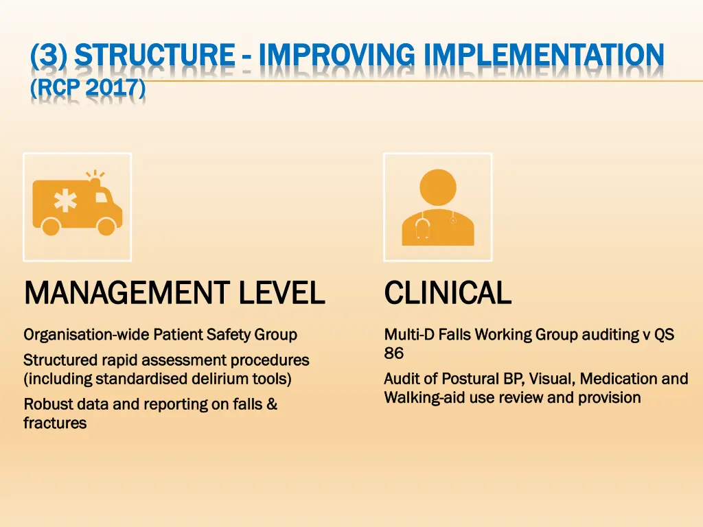 3 structure 3 structure improving implementation