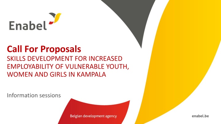 call for proposals skills development