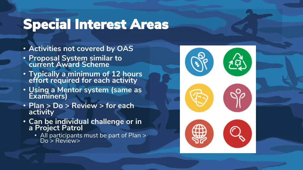 special interest areas special interest areas 1