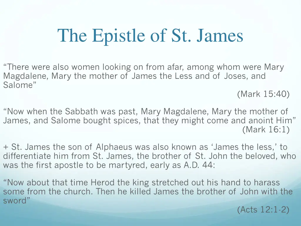 the epistle of st james 3
