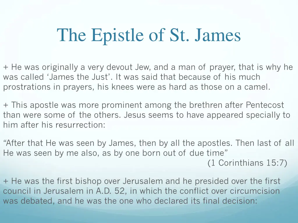 the epistle of st james 4