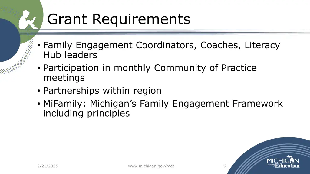 grant requirements