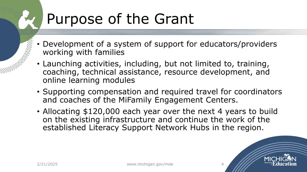 purpose of the grant