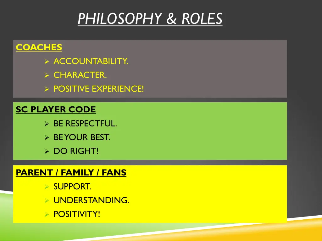 philosophy roles