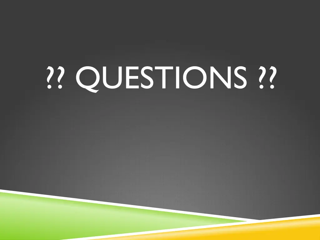 questions