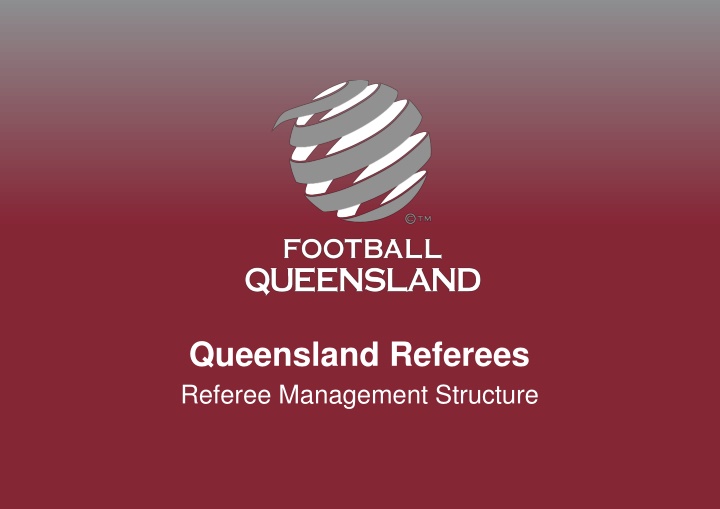 queensland referees referee management structure