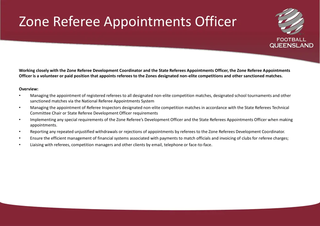 zone referee appointments officer