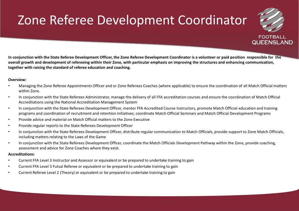 zone referee development coordinator