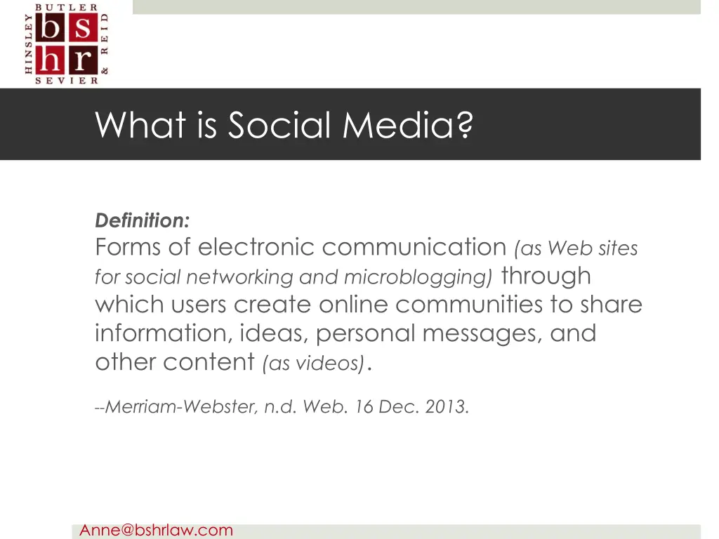 what is social media