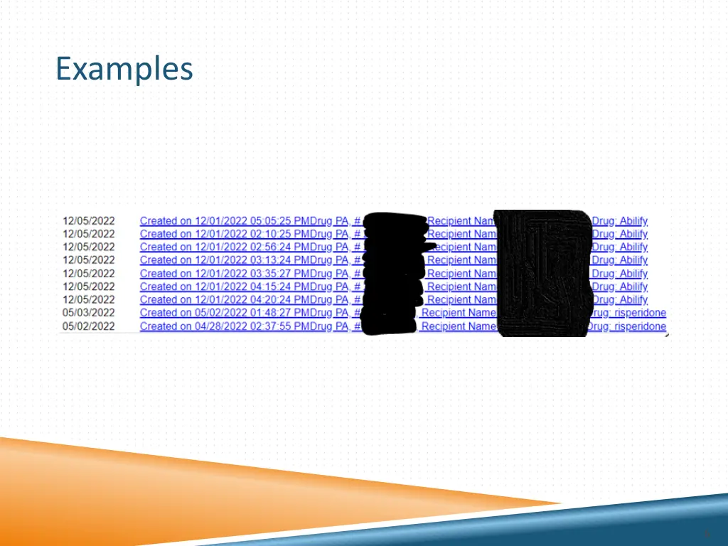 examples 1