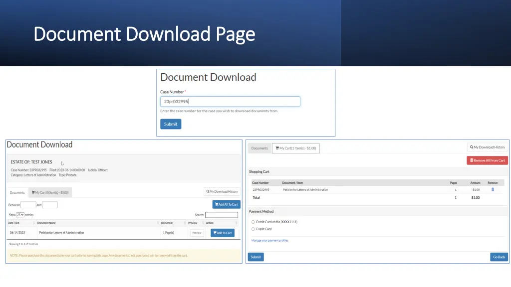 document download page document download page