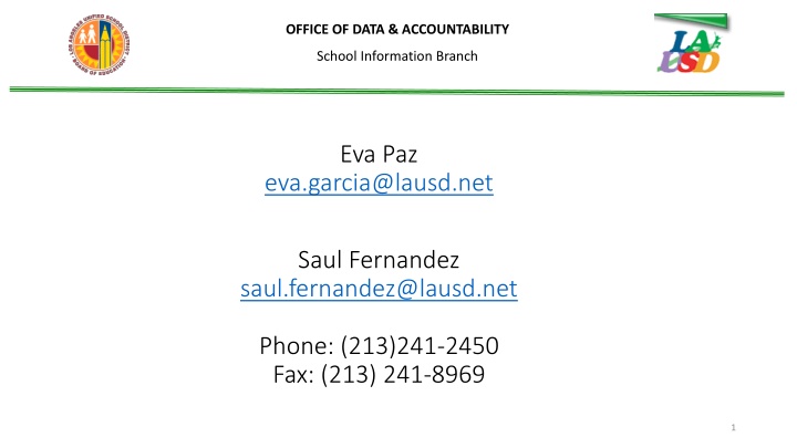 office of data accountability
