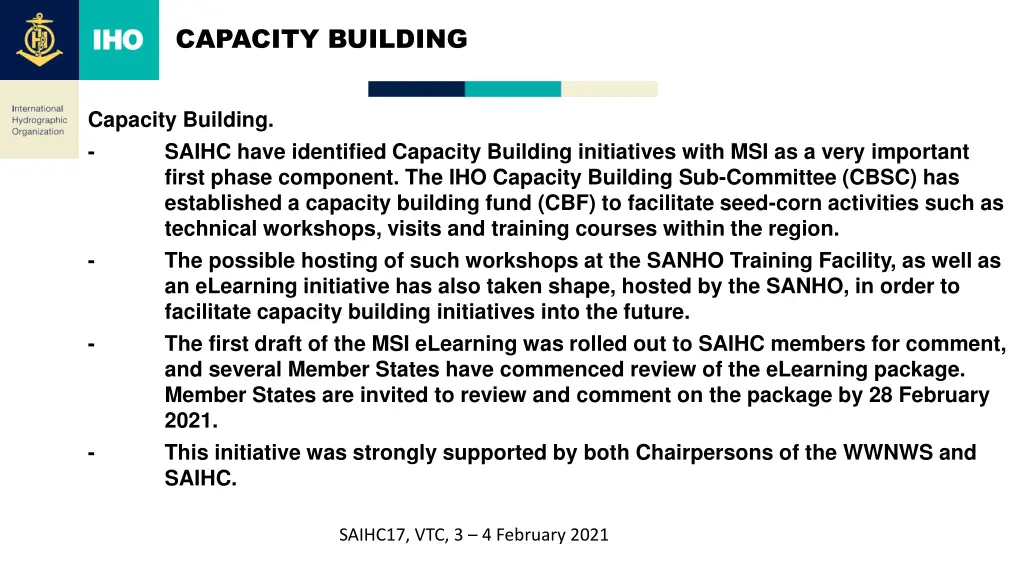capacity building