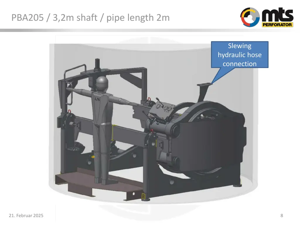 pba205 3 2m shaft pipe length 2m 1