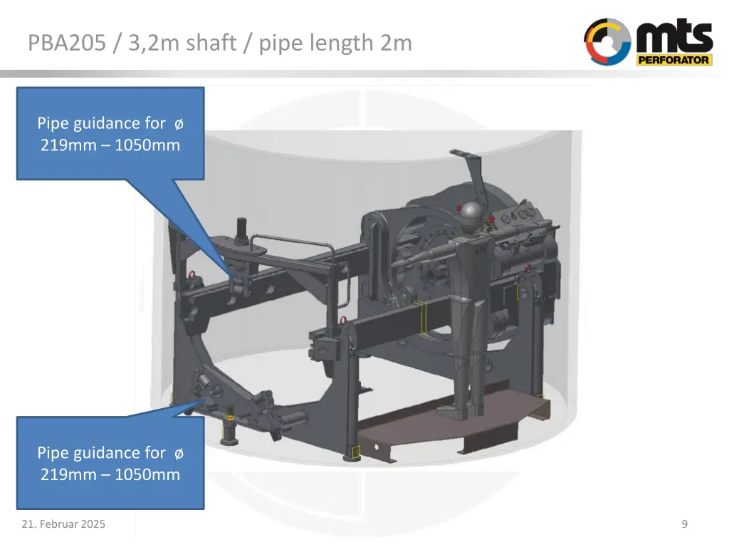 pba205 3 2m shaft pipe length 2m 2