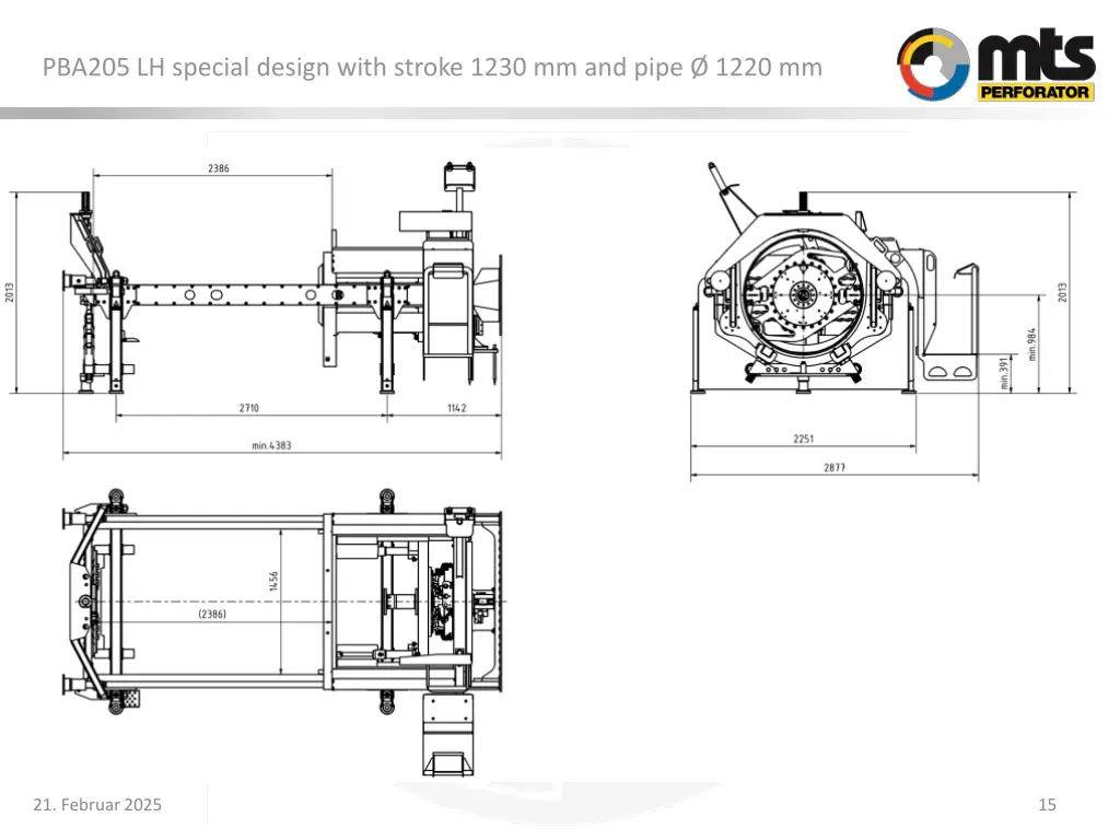 pba205 lh special design with stroke 1230