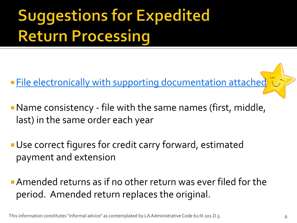 file electronically with supporting documentation