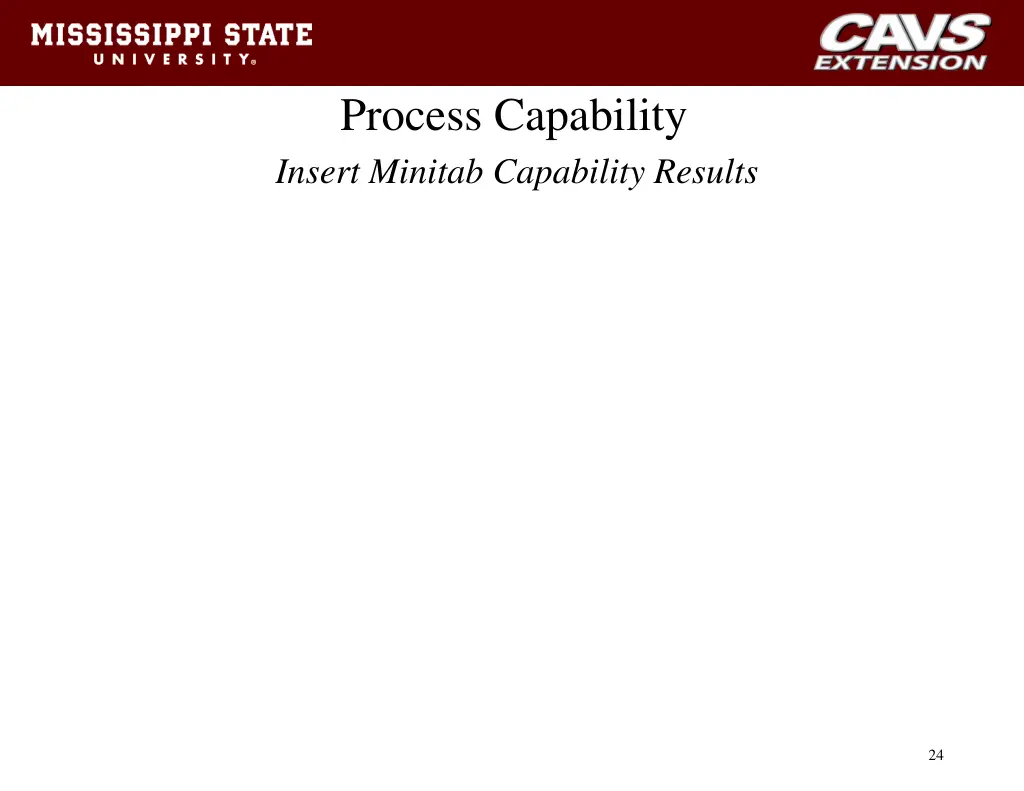 process capability insert minitab capability