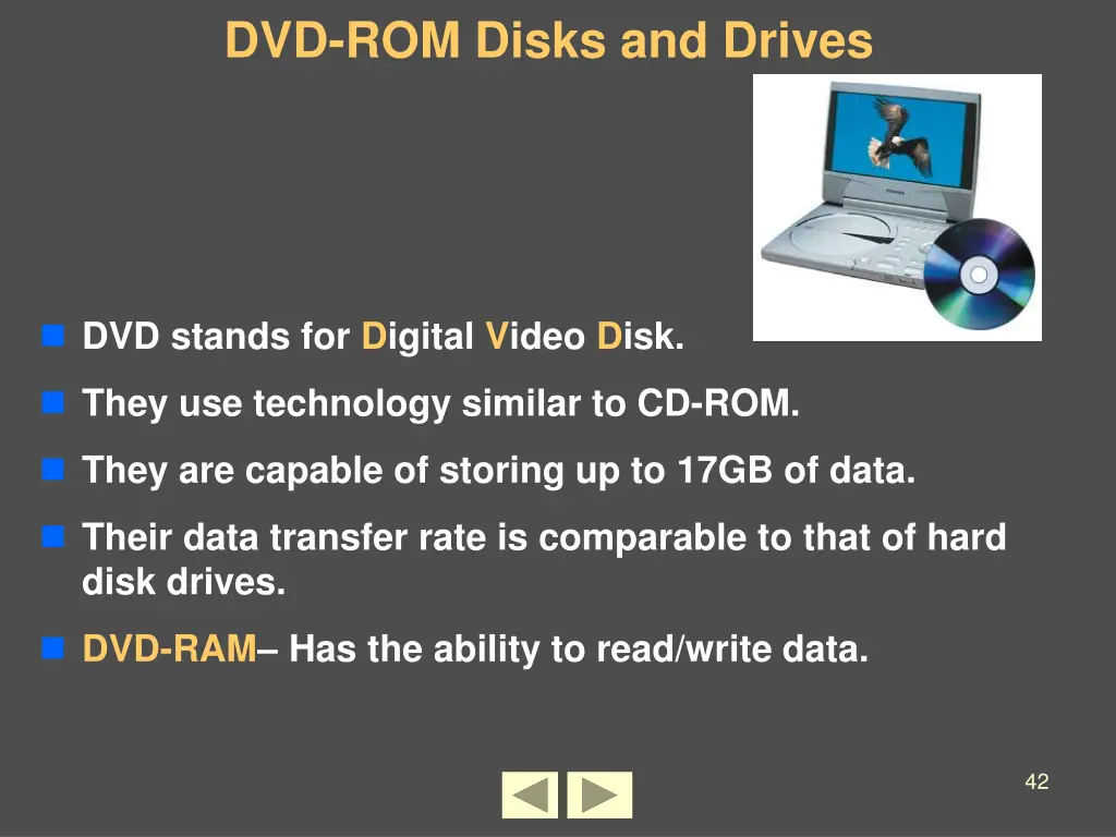 dvd rom disks and drives