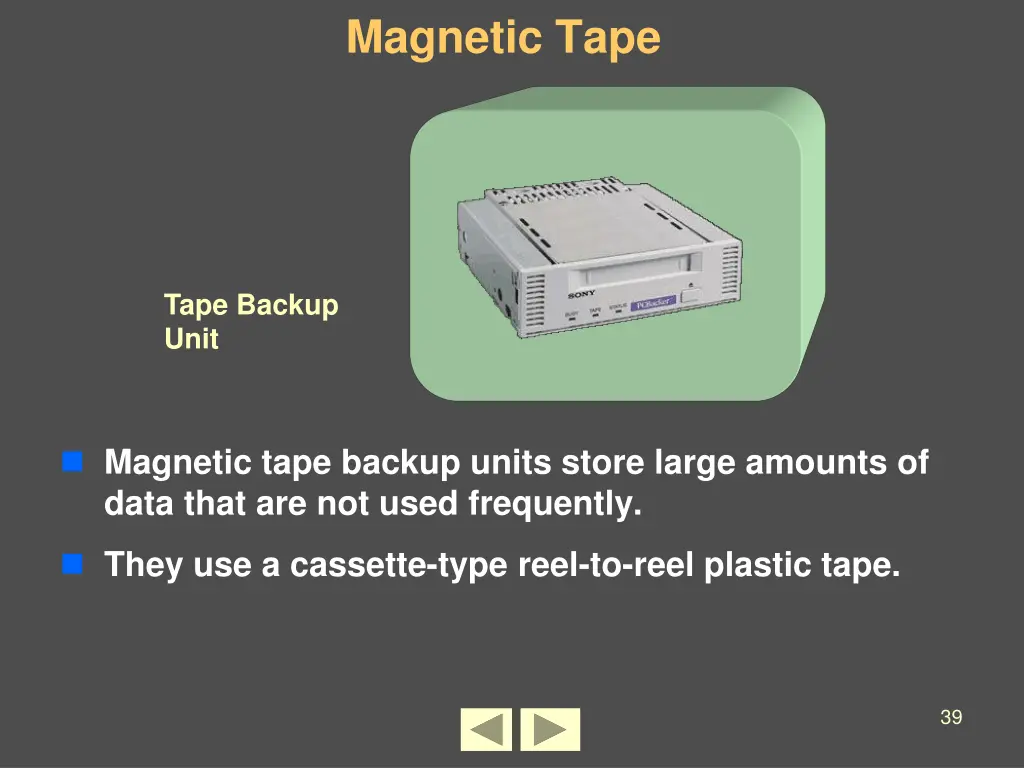 magnetic tape