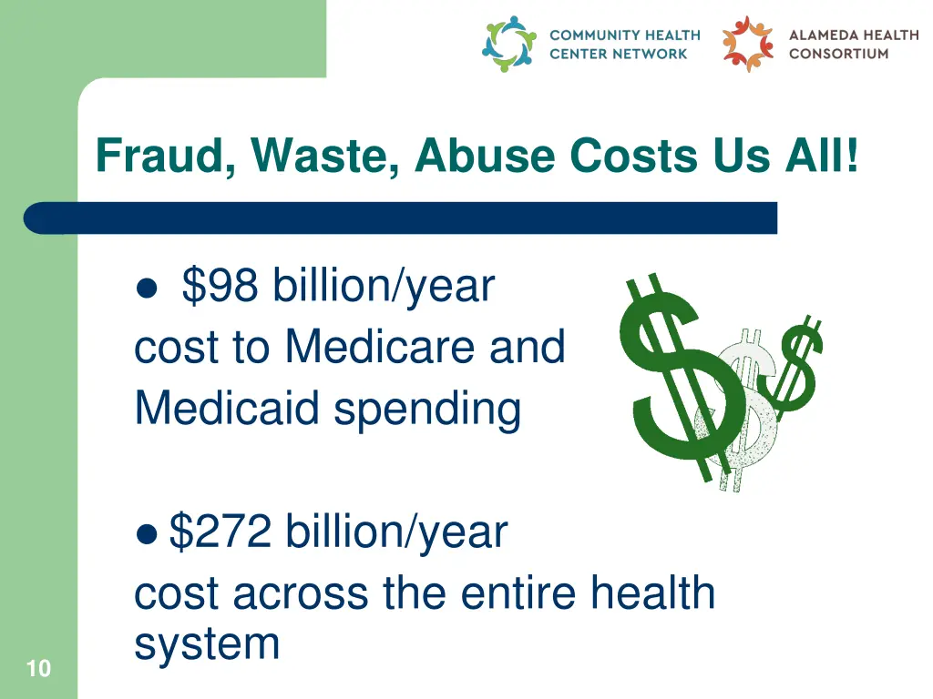fraud waste abuse costs us all