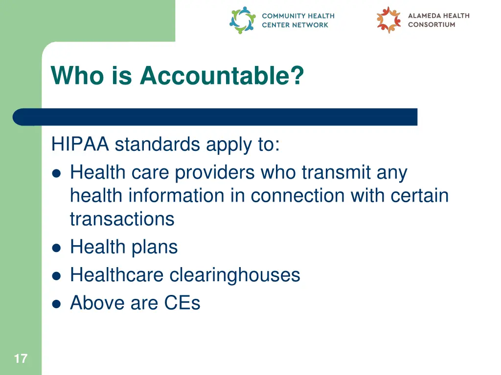 who is accountable