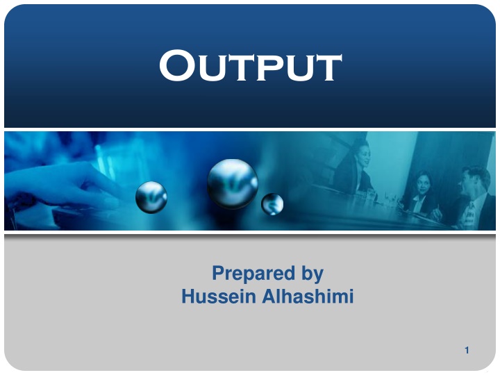 output