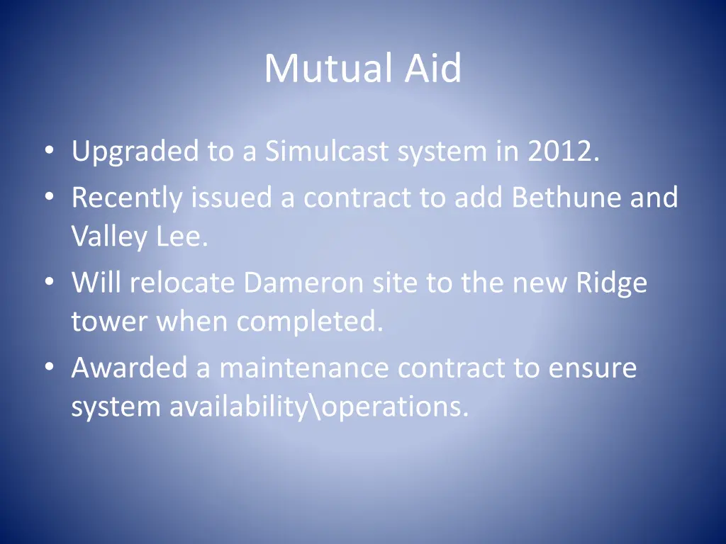 mutual aid